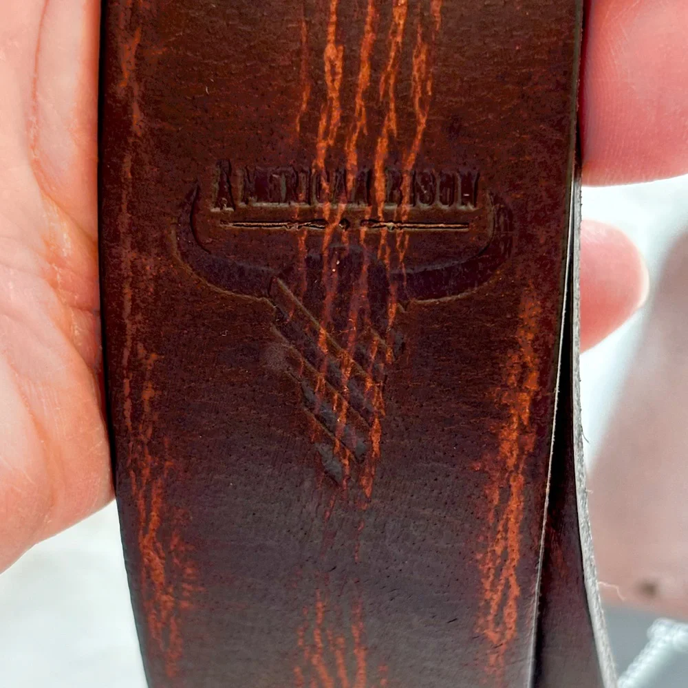 AMERICAN BISON Men's 100% Genuine 1.5